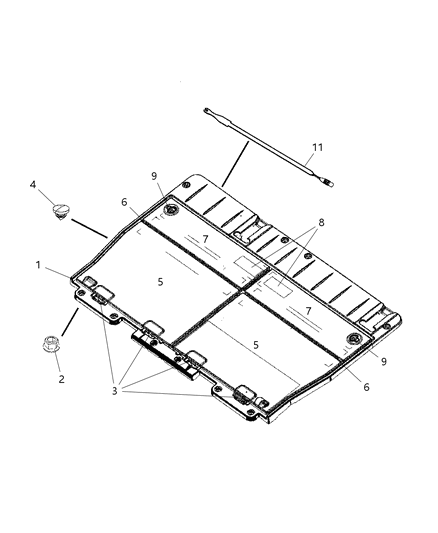 Latch Load Floor Cover