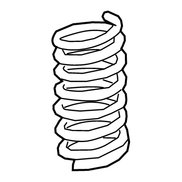New 2019-2020 Fits Chrysler 2500 Front Coil Spring - Part # 68349072AA