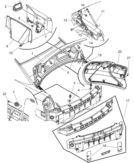 Cover Deck Lid Latch