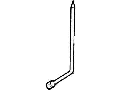 Wrench (Jack Handle And Wheel Nut)