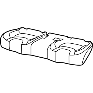 New Fits Chrysler Rear Seat Cushion - Part # 6ST54RB5AC