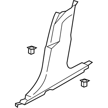 Trim - "B" Pillar