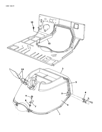 Screw, Hold-Down Bracket