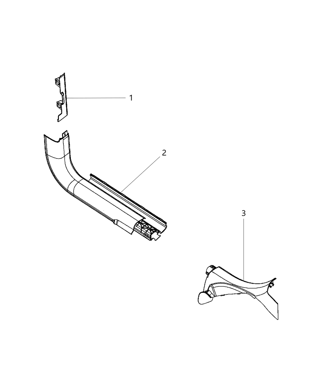 Panel Cowl Side Trim Front Scuff Plate