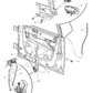 Knob And Link Door Latch