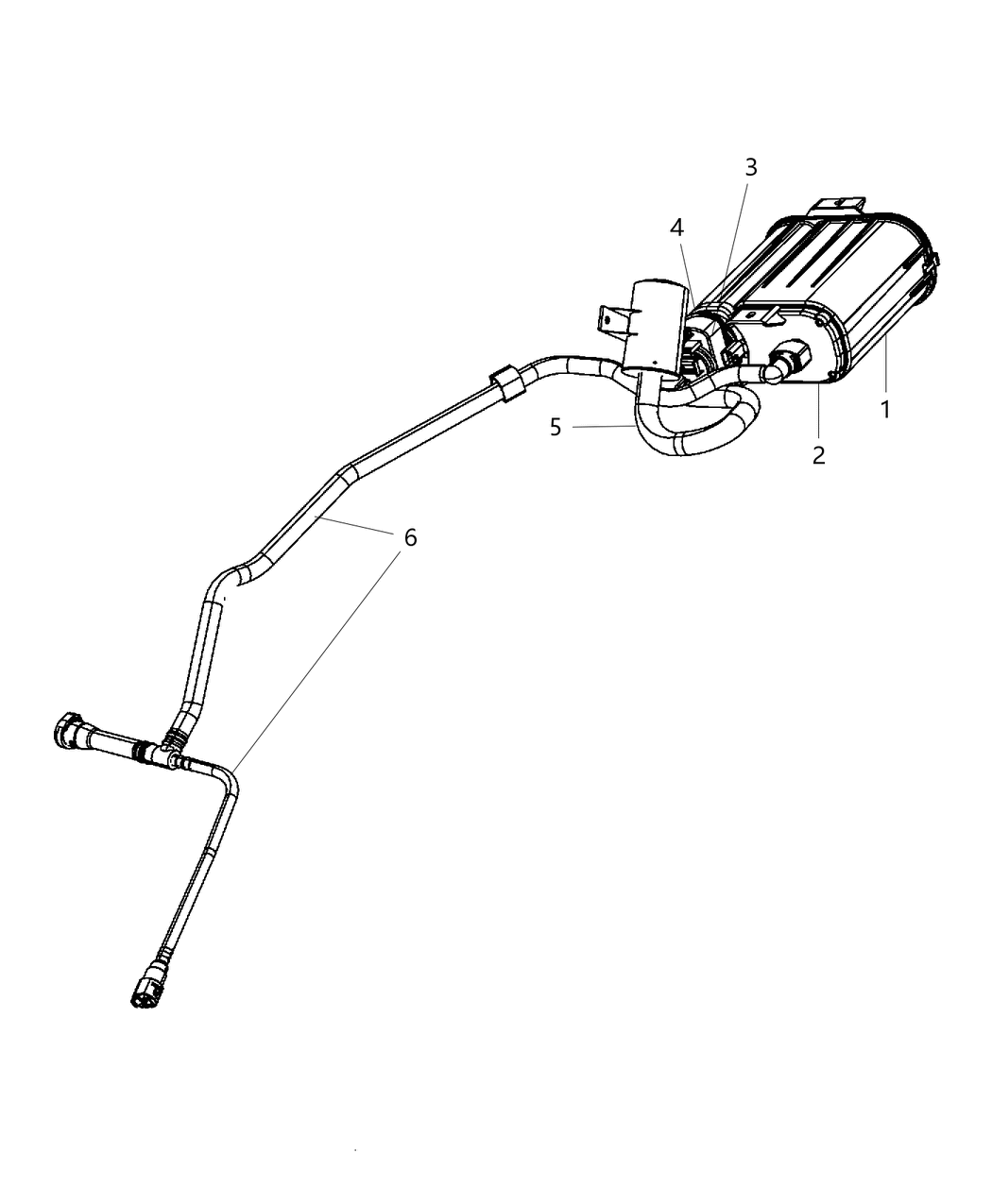 Hose Canister To Vapor Line
