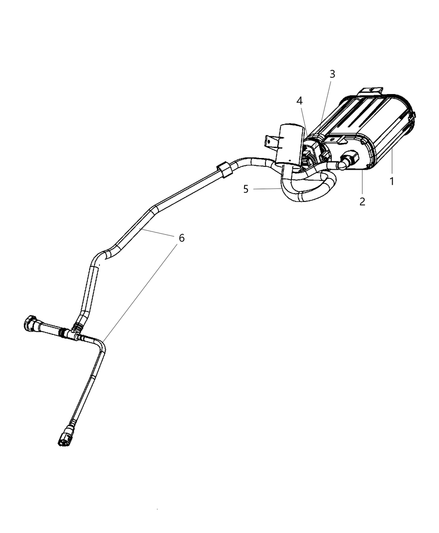 Hose Canister To Vapor Line