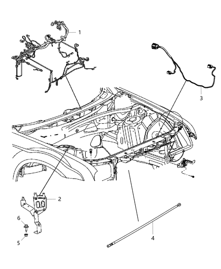 Wiring Headlamp To Dash For Pdc Components See 8-505