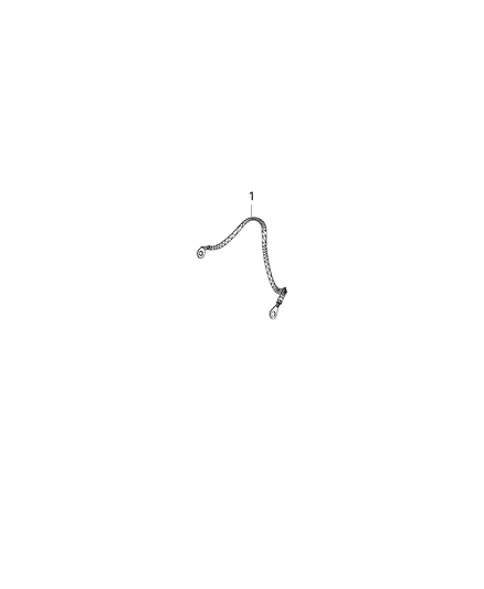 New 2014-2018 Fits Chrysler Grand Cherokee Wiring-Ground - Part # 68347149AA