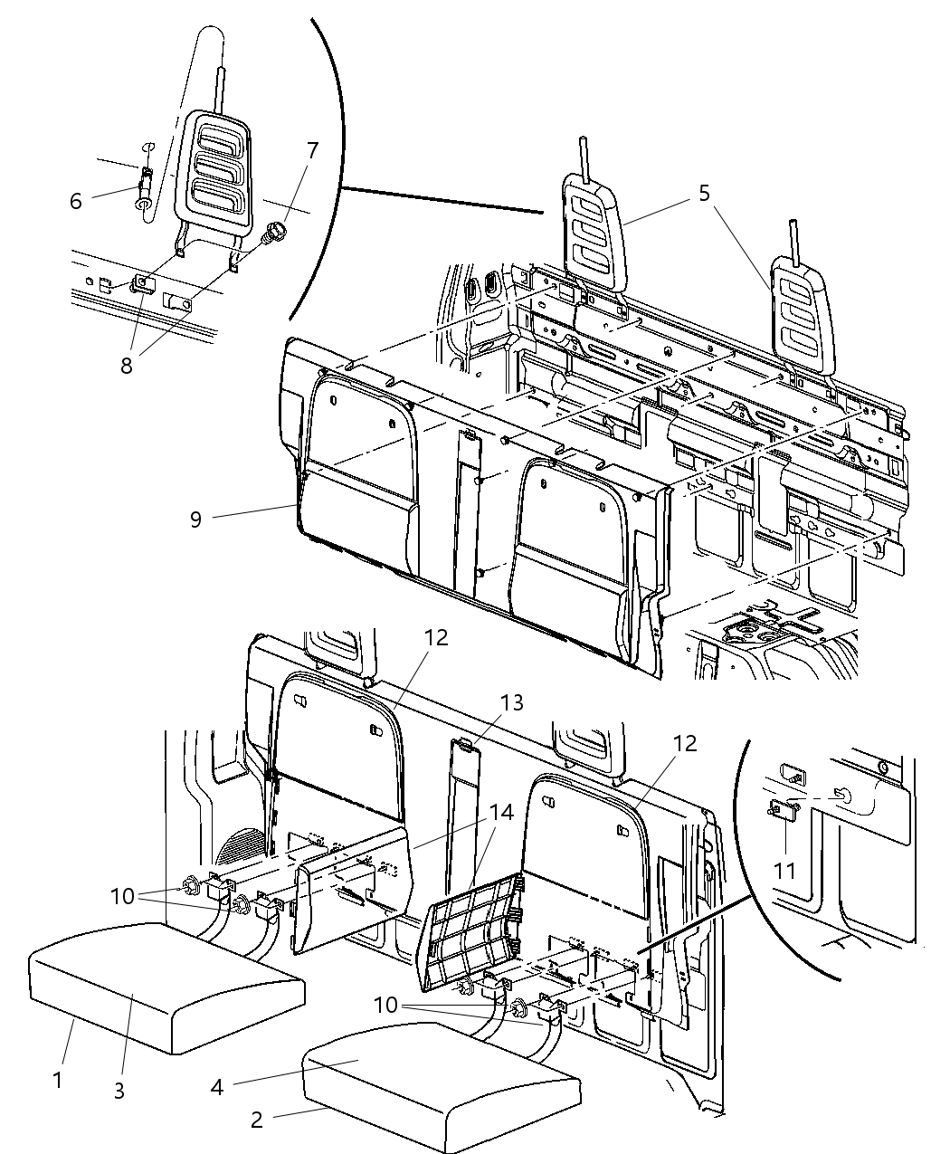 Bezel Seat Pivot