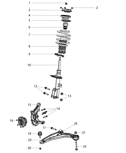 Spring Front Coil