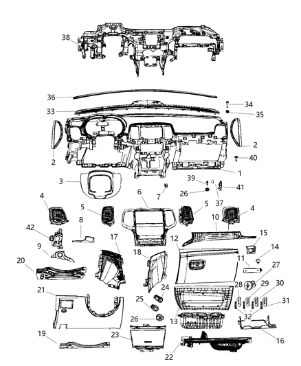 Instrument Panel Base Panel