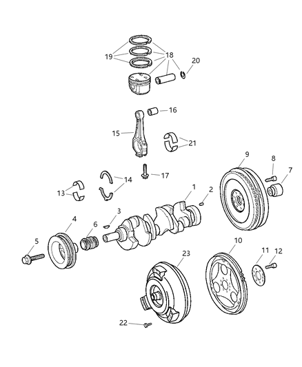 Bolt Drive Plate And Flywheel