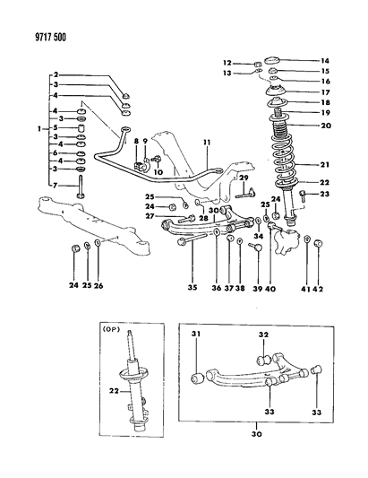 Chrysler - Nut, 14 - Part # MB303958