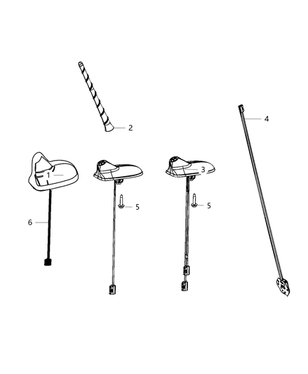 Antenna Cable Am/Fm
