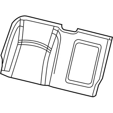 New Fits Chrysler Rear Seat Back - Part # 6RE80BD3AE