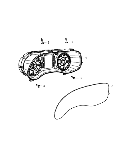 Mask Instrument Cluster