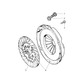 Disc, Clutch W/9" Clutch 2.5 L Engine 10 Spline
