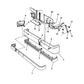 Bracket, Front Bumper Side Support, Right