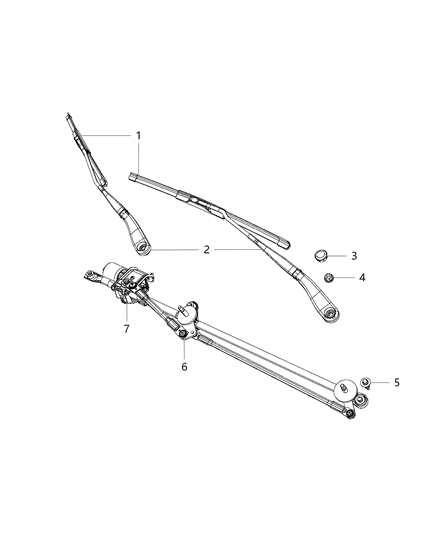Pivot And Linkage Wiper