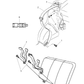 Mopar - Seat Belt Rear Outer - Part # PM001K5