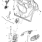 Knob And Link Door Latch
