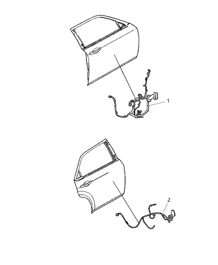 Wiring Rear Door