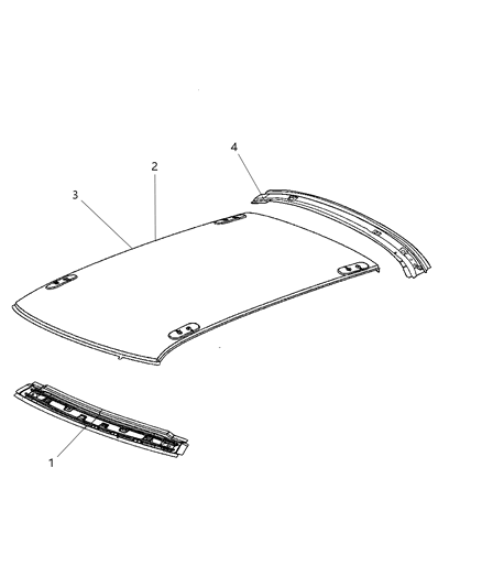 Header Roof Rear