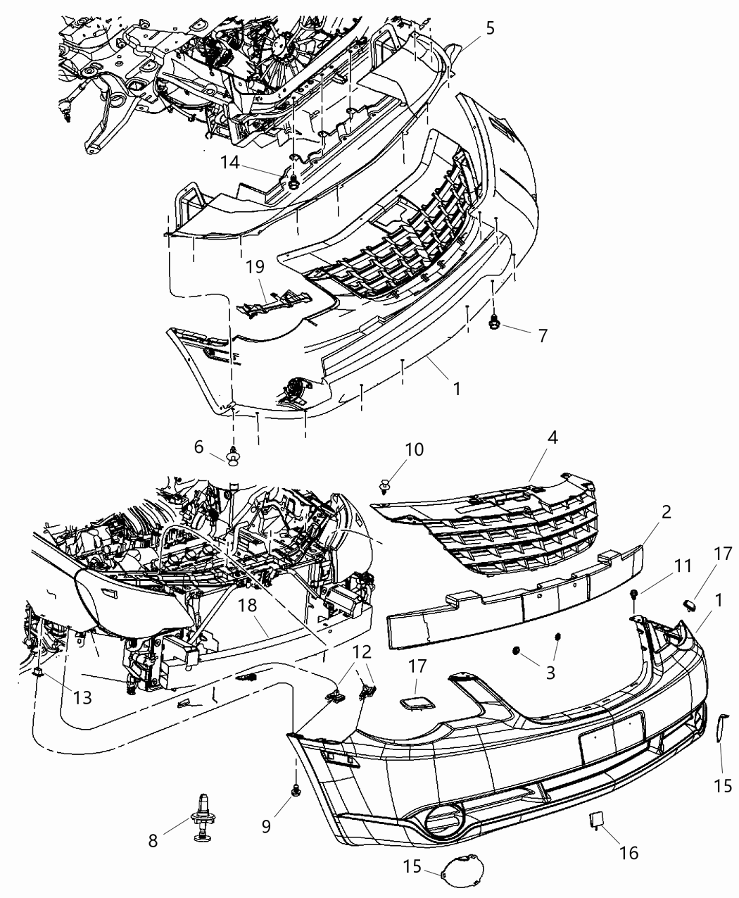 Fascia Front Includes Absorber