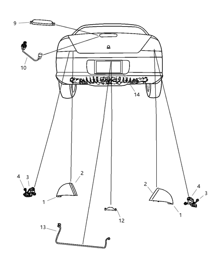 Lamp High Mounted Stop