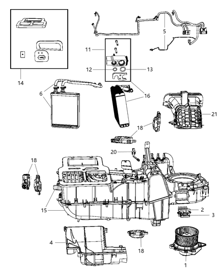 Motor Blower With Wheel