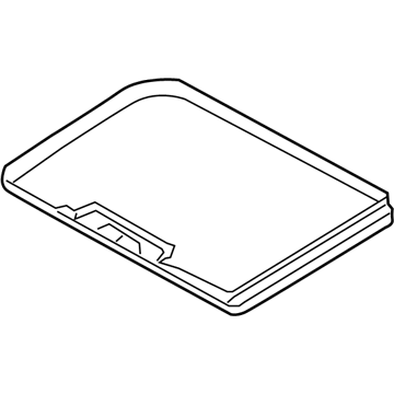 Panel Assy - Sliding Roof Sunshade