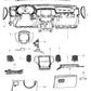 Bezel Instrument Panel Center
