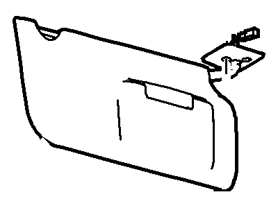 Visor Assy - Sun