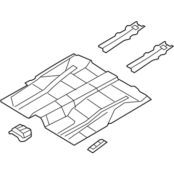 Pan Assy - Floor - Front