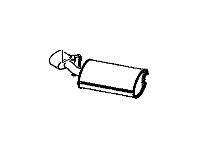 Oldsmobile - Muffler - Part # 10290316