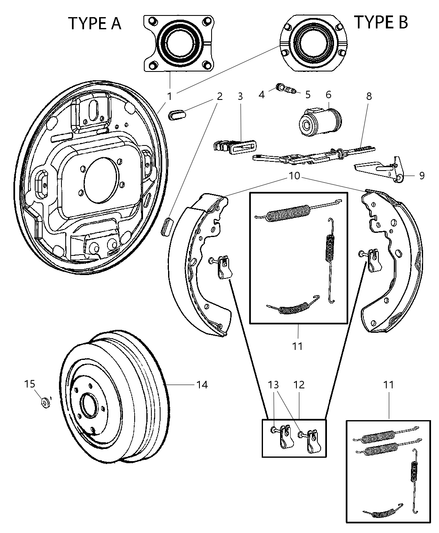 Plate Brake Backing