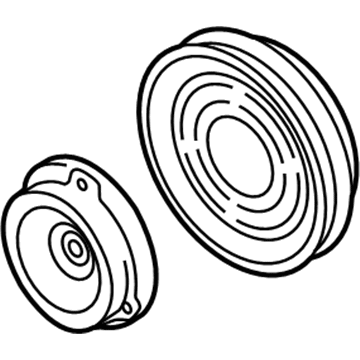 Pulley Hub Kit A/C Compressor