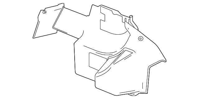 Black Diamond Rear Driver Side Door Trim