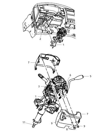 Bracket Steering Column Brake Pedal