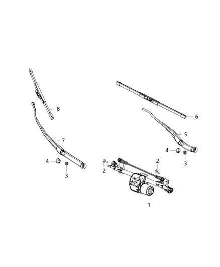 Arm Front Wiper