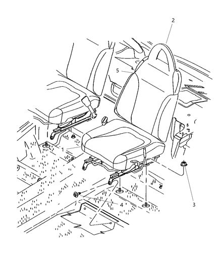 Cushion Front Seat