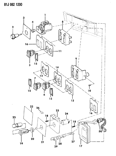 Switch, Headlamp