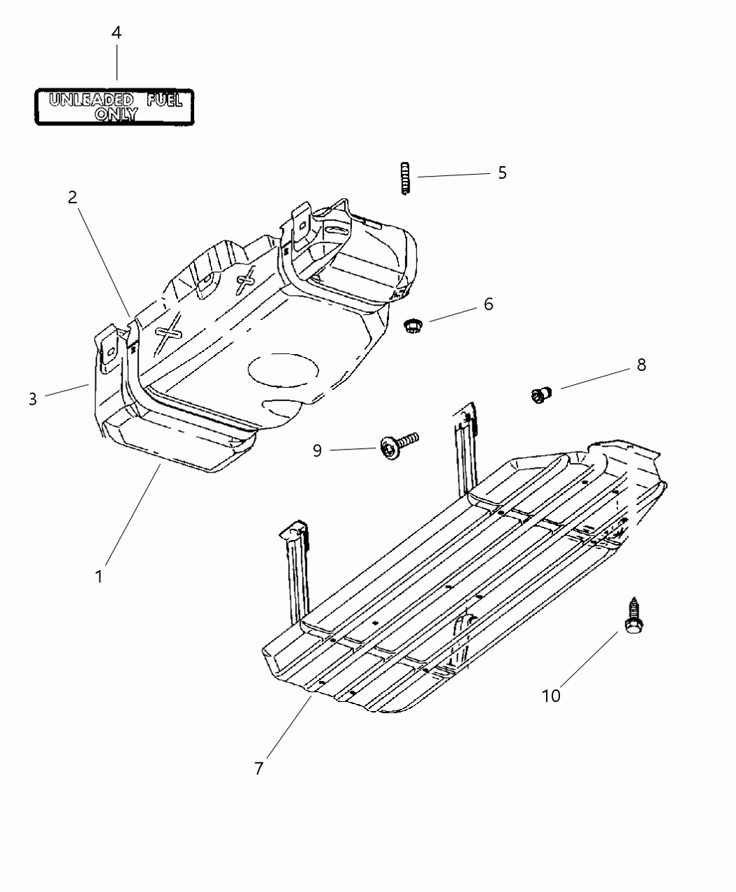 Strap Fuel Tank