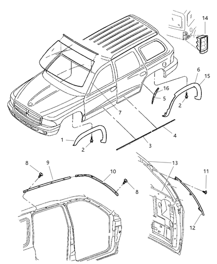 Molding Wheel Opening Flare