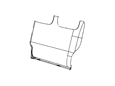 New 2008-2009 Fits Chrysler Grand Caravan, Town & Country Seat Back Cover - Part # 1HY201D5AA