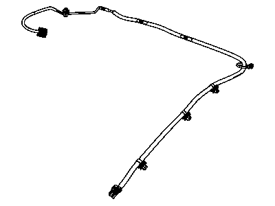 New 2008 Fits Chrysler Sebring Wiring-Mirror Jumper - Part # 5084571AA