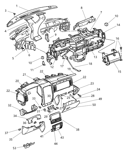 New 1999-2002 Fits Chrysler Grand Cherokee Door-Power Outlet - Part # 55116273AA