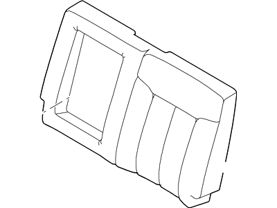 Cover Assy - Rear Seat Back