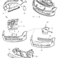 New 2001-2005 Fits Chrysler Neon Front Bumper Cover - Part # 5018992AA